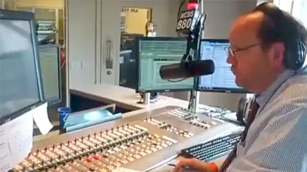 סטיב סקוט באולפן WCBS